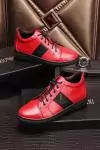 armani luxe footwear pour hommes elastic band rouge